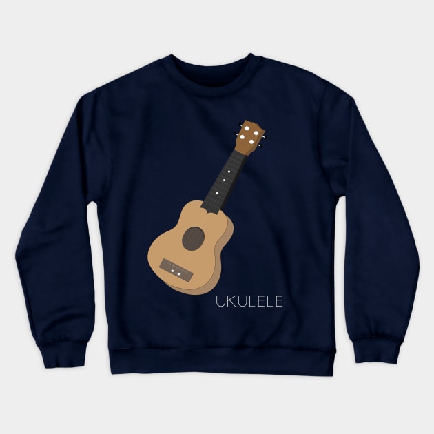 Ukulele Crewneck Sweatshirt by SayMeowNow